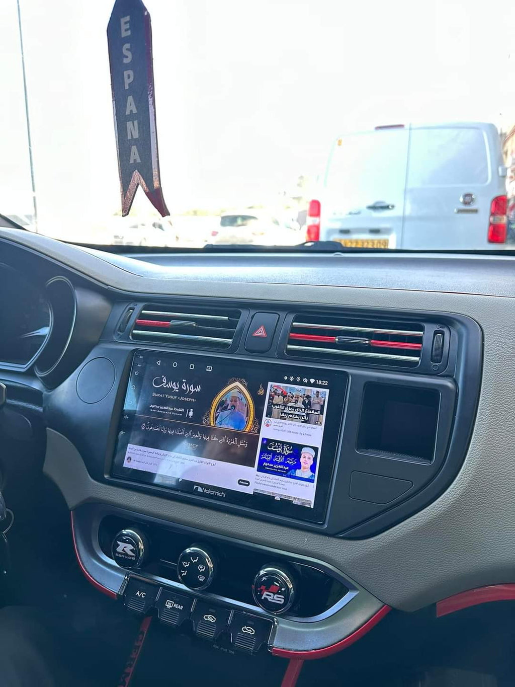 Tablette android Kia rio 2012-2014