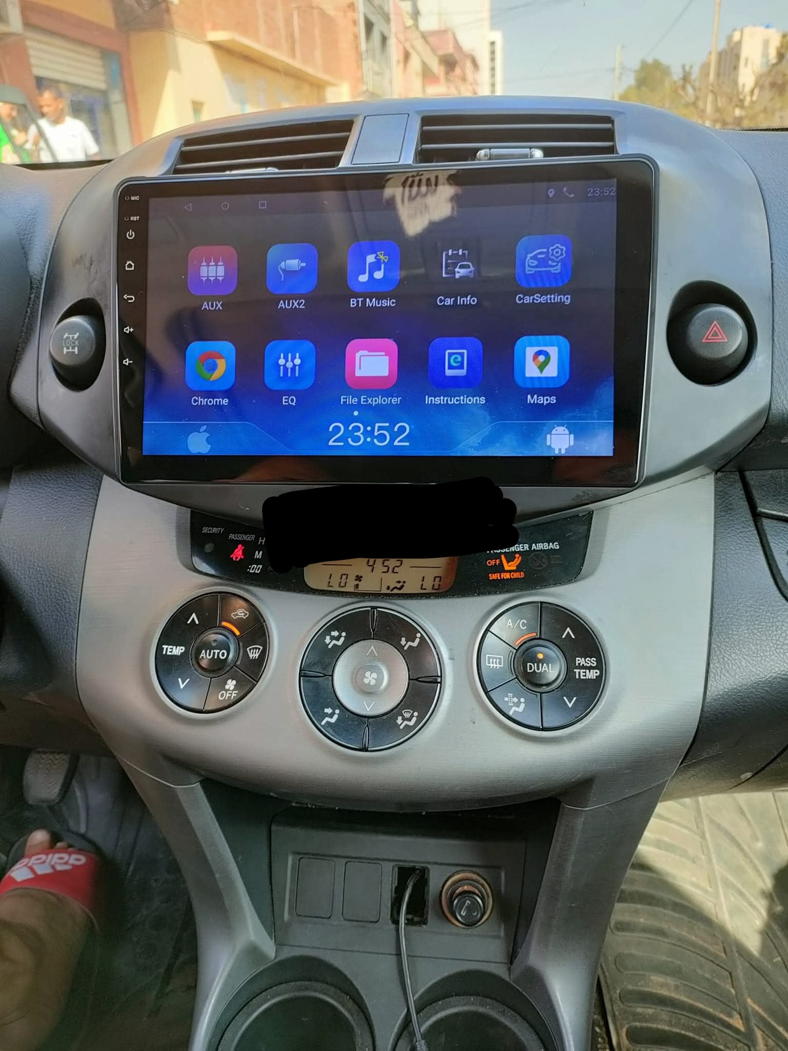 Tablette android Toyota Rav 4 ancien model 1